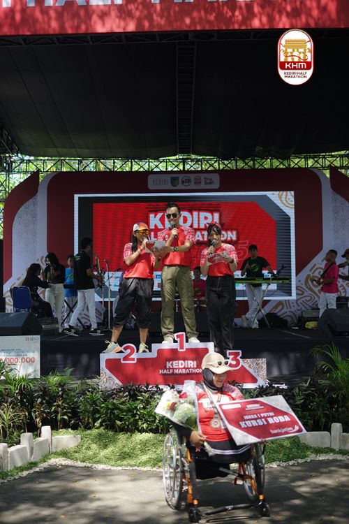Race photo from Kediri Half Marathon 2025
