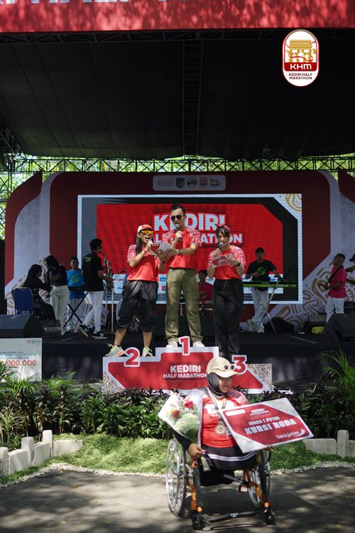 Race photo from Kediri Half Marathon 2025