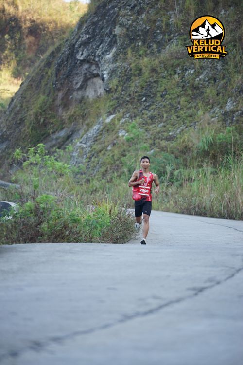 Race photo from Kelud Vertical Challenge 2024
