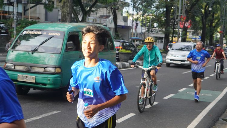 Race photo from KBP City Run 2024 Vibes
