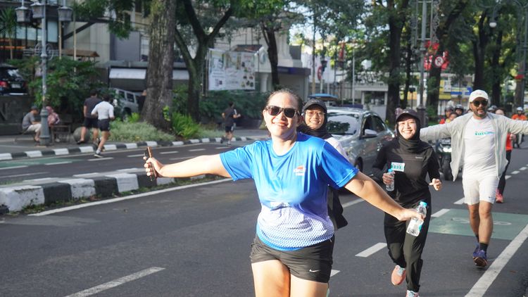 Race photo from KBP City Run 2024 Vibes