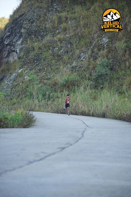 Race photo from Kelud Vertical Challenge 2024