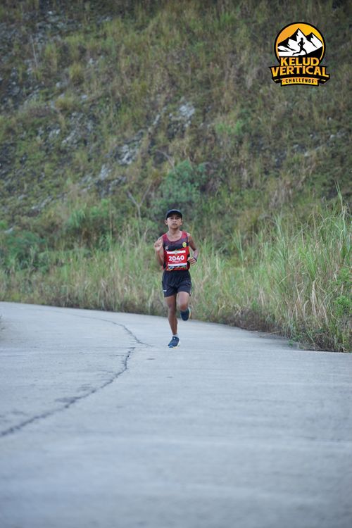 Race photo from Kelud Vertical Challenge 2024