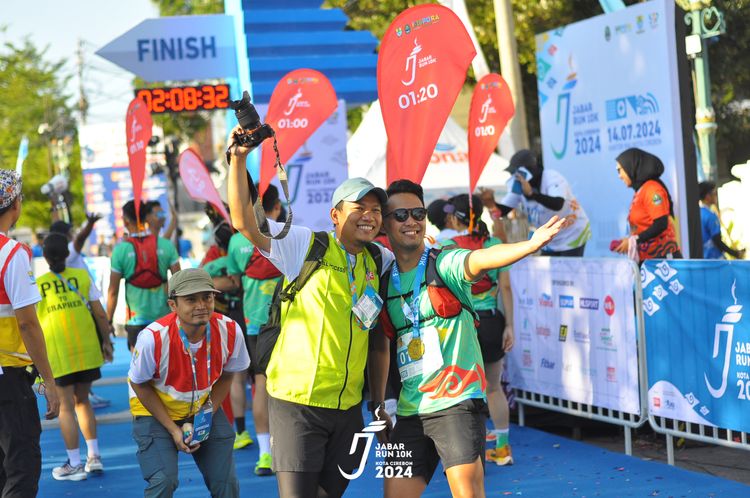 Race photo from Jabar Run 10K 2024