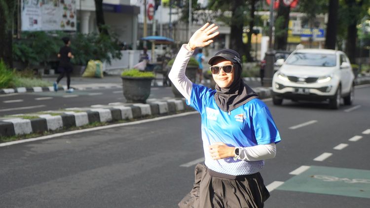 Race photo from KBP City Run 2024 Vibes