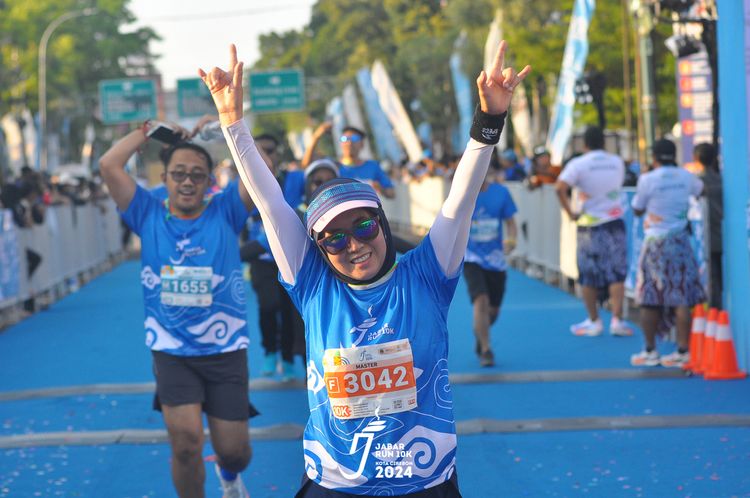 Race photo from Jabar Run 10K 2024