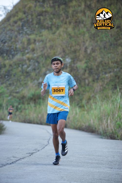 Race photo from Kelud Vertical Challenge 2024