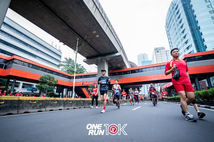 Race photo from ONE RUN 10K 2025