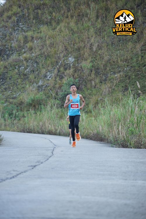 Race photo from Kelud Vertical Challenge 2024