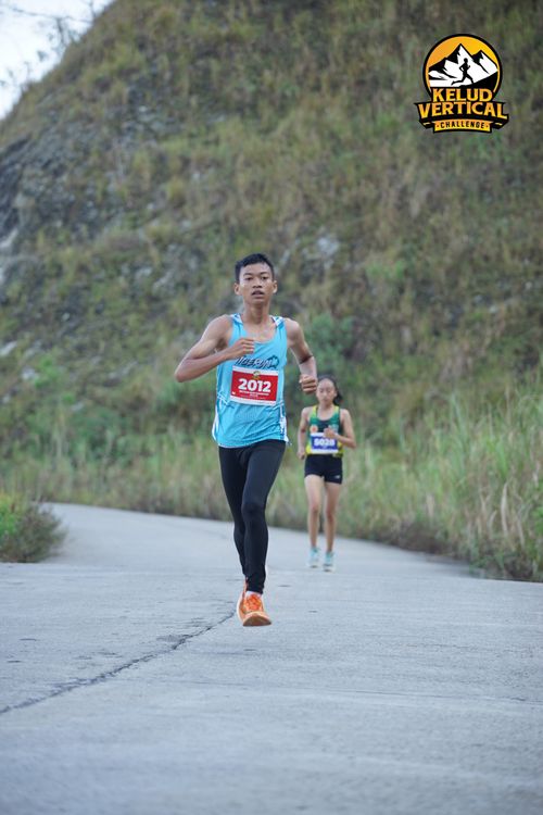 Race photo from Kelud Vertical Challenge 2024