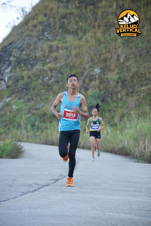 Race photo from Kelud Vertical Challenge 2024