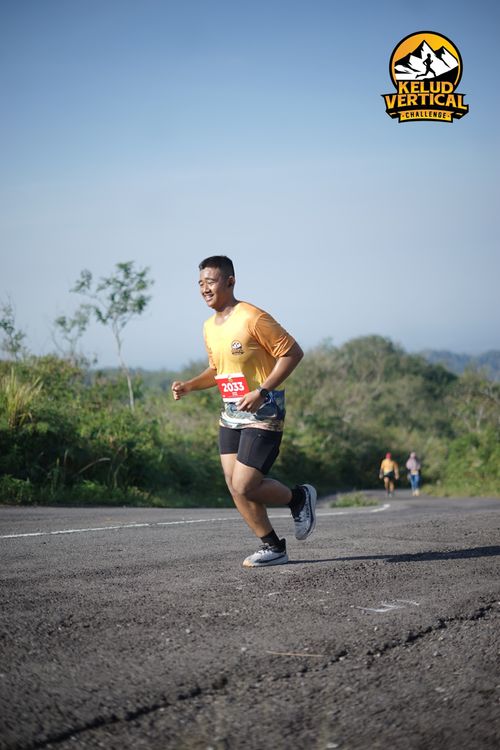 Race photo from Kelud Vertical Challenge 2024