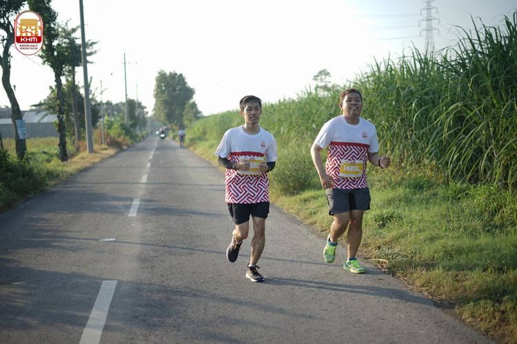 Race photo from Kediri Half Marathon 2024