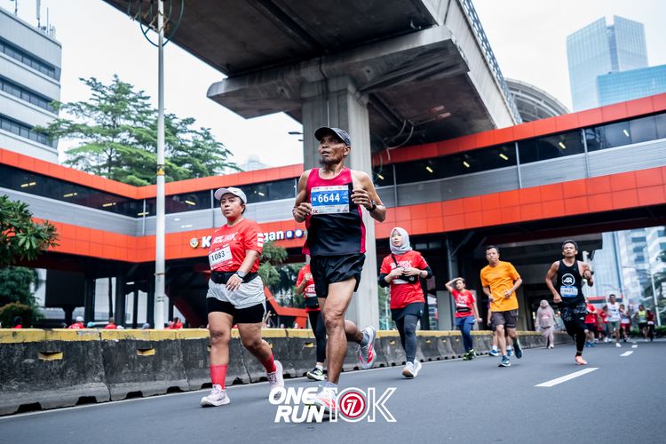 Race photo from ONE RUN 10K 2025