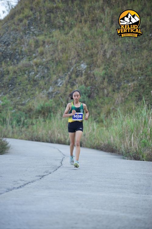 Race photo from Kelud Vertical Challenge 2024