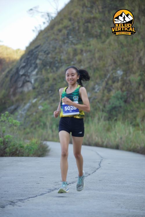 Race photo from Kelud Vertical Challenge 2024