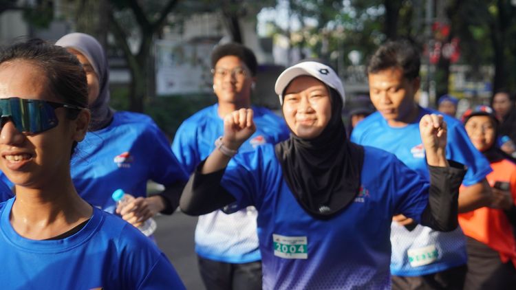 Race photo from KBP City Run 2024 Vibes