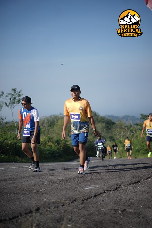 Race photo from Kelud Vertical Challenge 2024