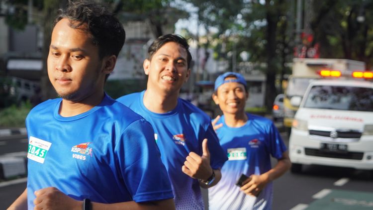 Race photo from KBP City Run 2024 Vibes