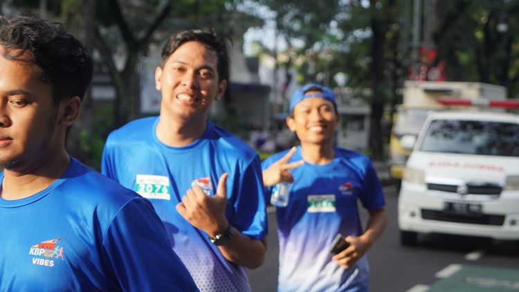 Race photo from KBP City Run 2024 Vibes