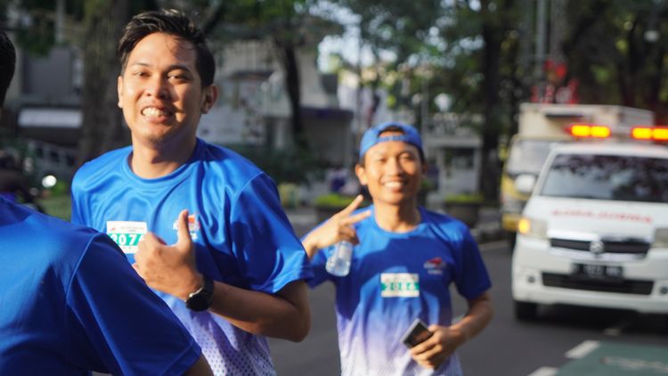 Race photo from KBP City Run 2024 Vibes