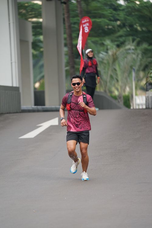 Race photo from Assurance Fun Run 2024