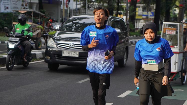 Race photo from KBP City Run 2024 Vibes