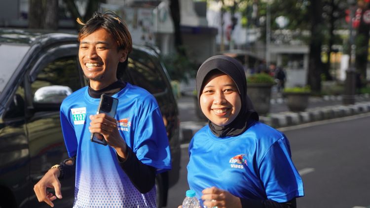 Race photo from KBP City Run 2024 Vibes
