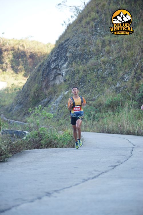 Race photo from Kelud Vertical Challenge 2024