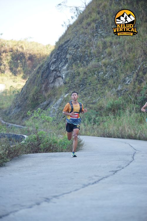 Race photo from Kelud Vertical Challenge 2024