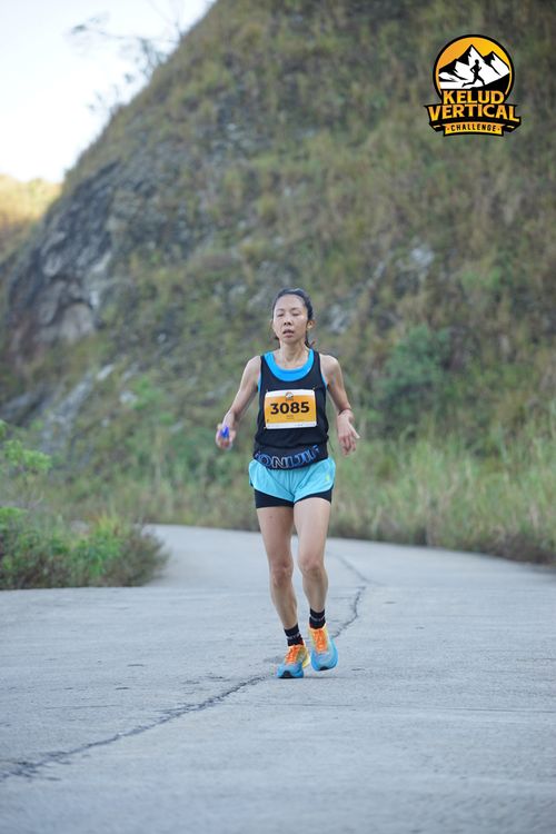 Race photo from Kelud Vertical Challenge 2024