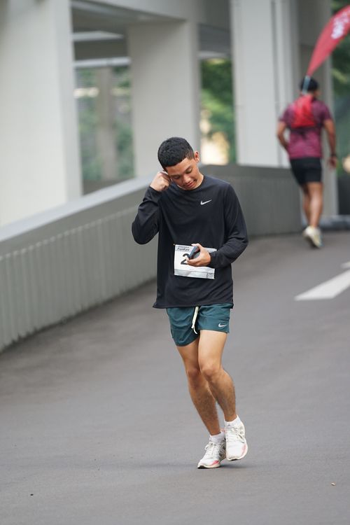 Race photo from Assurance Fun Run 2024