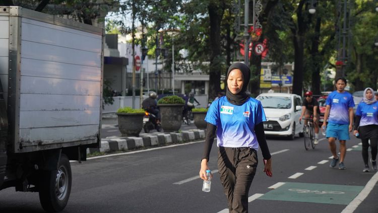 Race photo from KBP City Run 2024 Vibes
