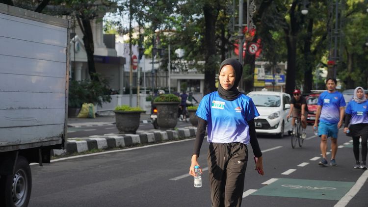 Race photo from KBP City Run 2024 Vibes