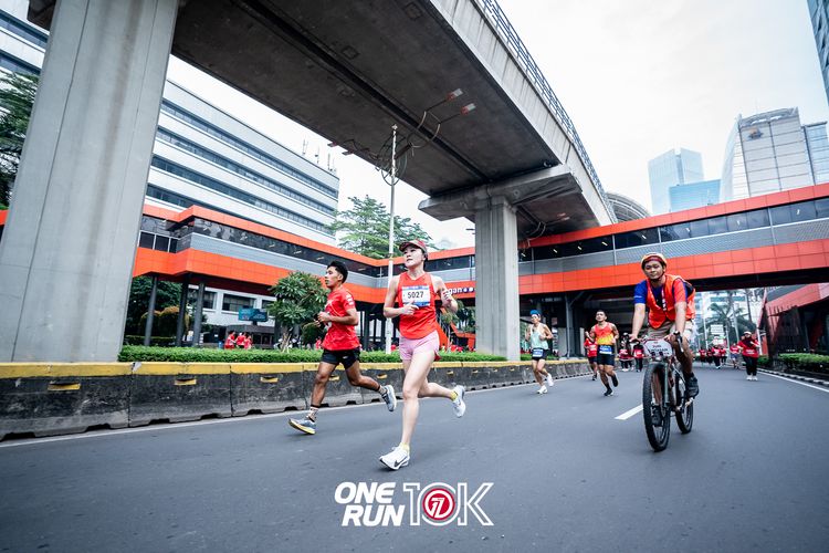 Race photo from ONE RUN 10K 2025