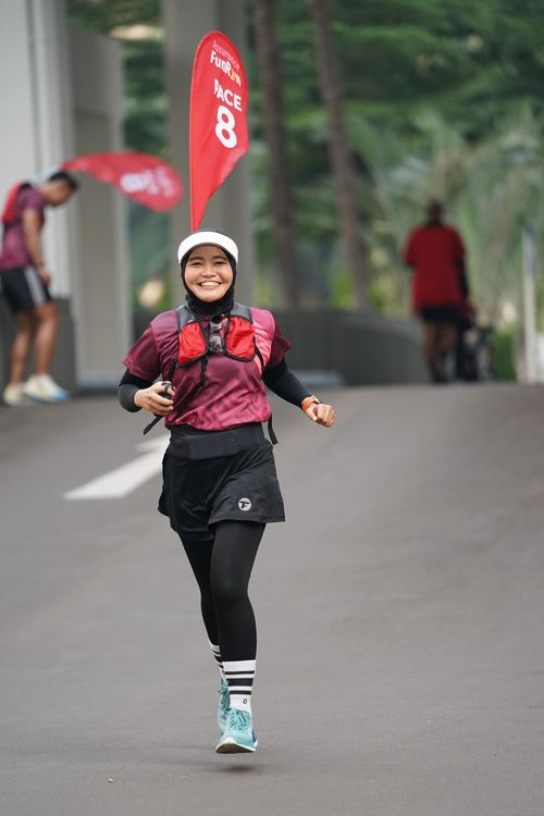 Race photo from Assurance Fun Run 2024