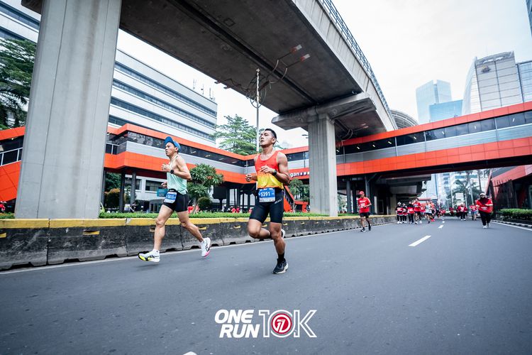 Race photo from ONE RUN 10K 2025