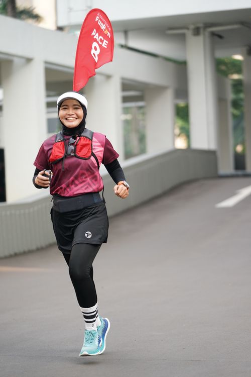 Race photo from Assurance Fun Run 2024