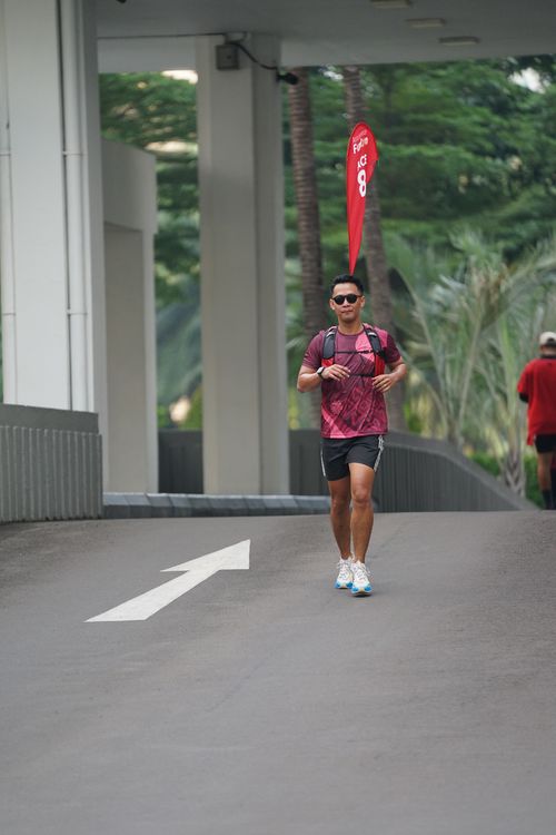 Race photo from Assurance Fun Run 2024