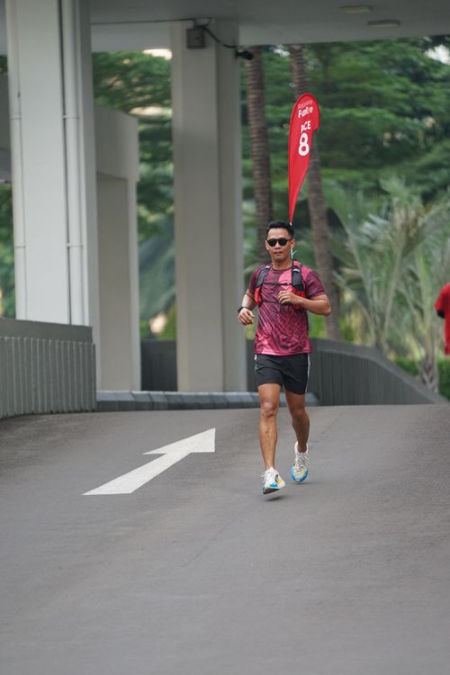 Race photo from Assurance Fun Run 2024