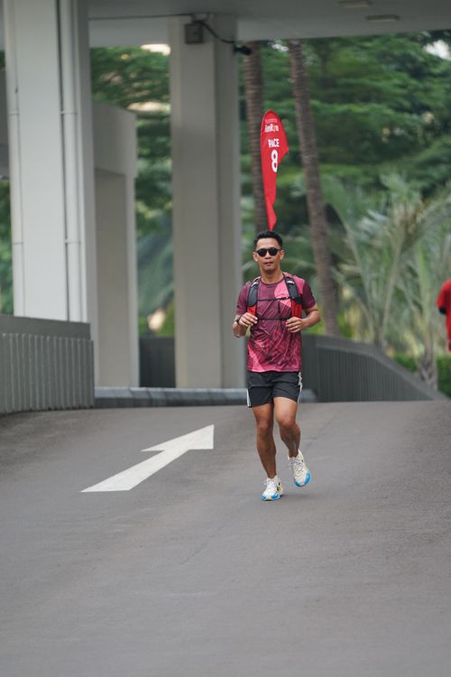 Race photo from Assurance Fun Run 2024