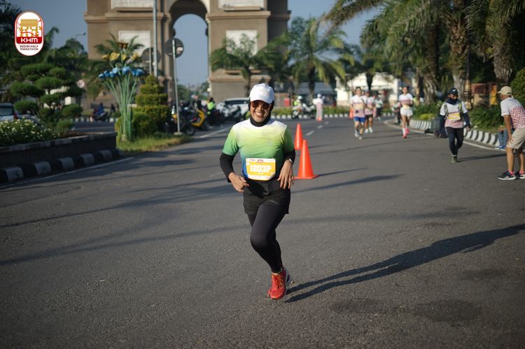 Race photo from Kediri Half Marathon 2024