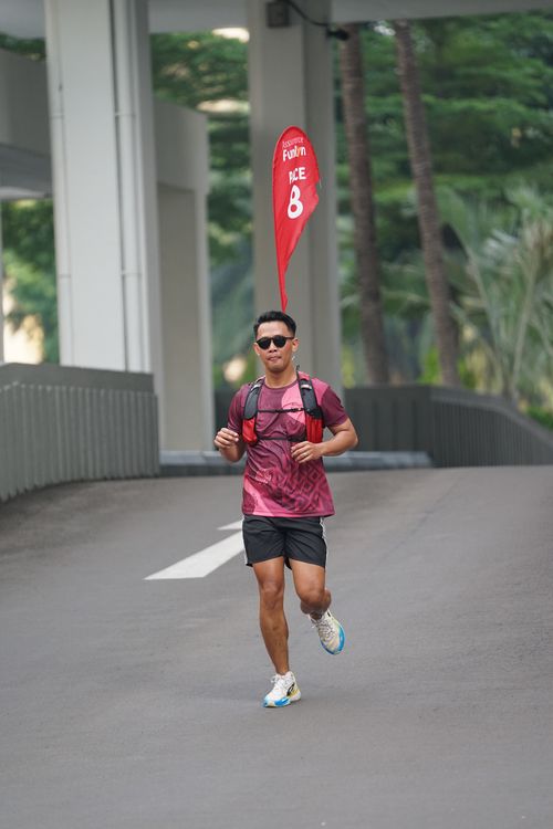 Race photo from Assurance Fun Run 2024