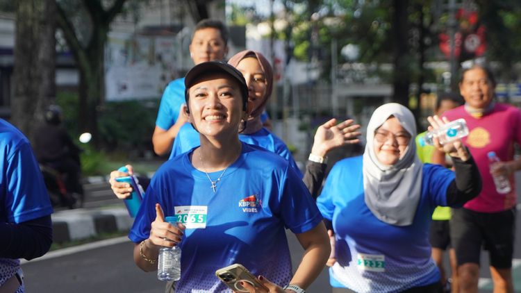 Race photo from KBP City Run 2024 Vibes