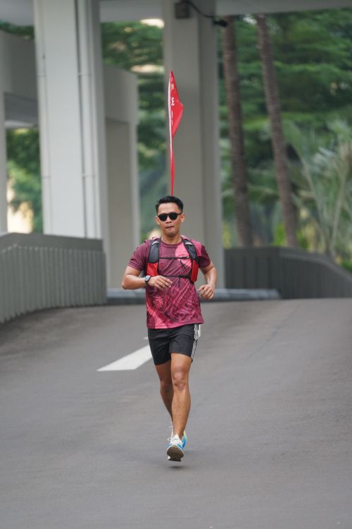 Race photo from Assurance Fun Run 2024