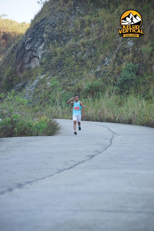 Race photo from Kelud Vertical Challenge 2024