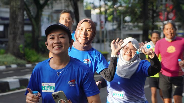 Race photo from KBP City Run 2024 Vibes