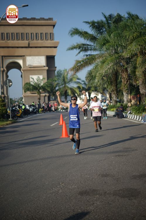 Race photo from Kediri Half Marathon 2024