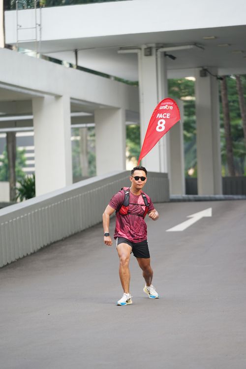 Race photo from Assurance Fun Run 2024