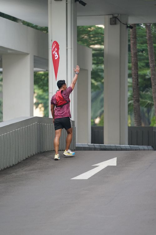 Race photo from Assurance Fun Run 2024